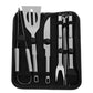 Barbecue utensils - set of 9 accessories + case-1