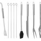 Barbecue utensils - set of 9 accessories + case-7