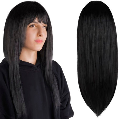 Black long wig for women P14833 Soulima 5902802920577