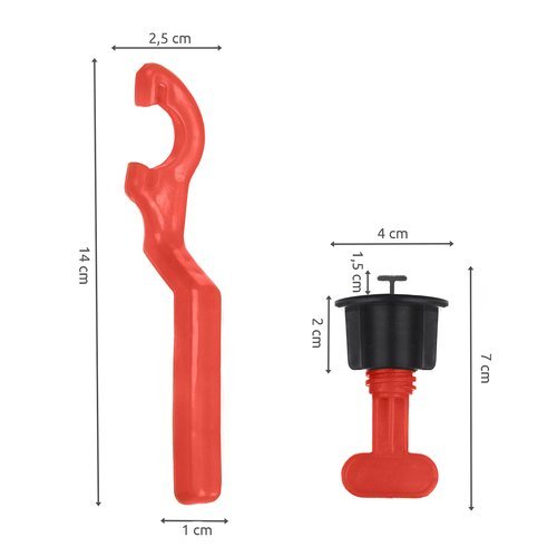 Tile leveling system 51 pcs - S14509-6