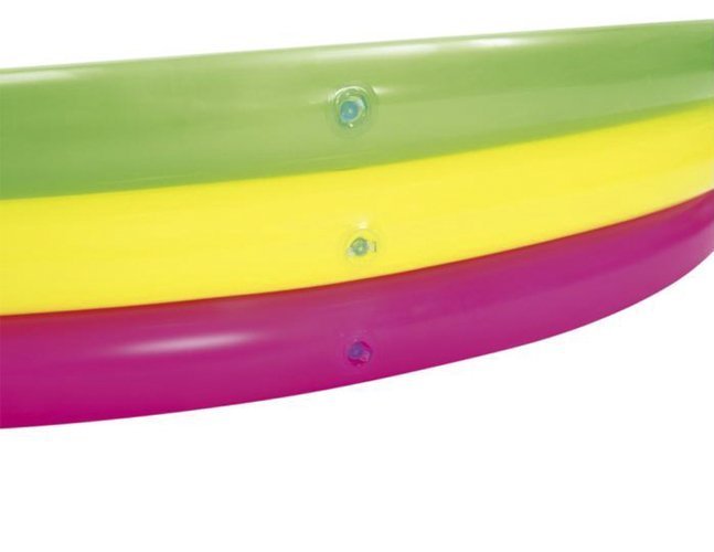 Inflatable rainbow pool 152cm Bestway 51103-3