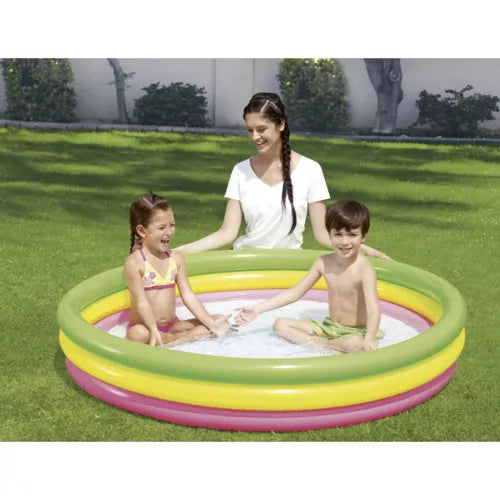 Inflatable rainbow pool 152cm Bestway 51103-6