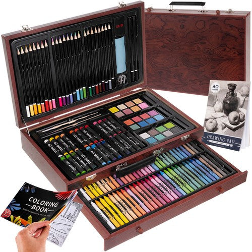 Painting set in a suitcase 143 pcs Maaleo 5902802921390