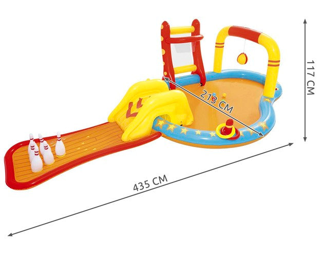 BESTWAY 53068 inflatable playground 435x213x117cm-9