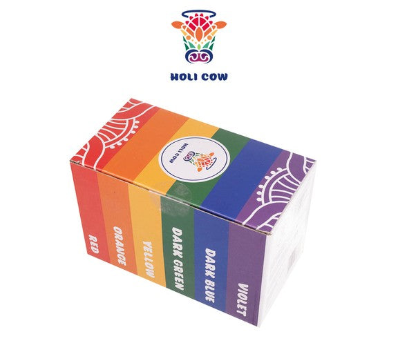 Holi Color Powder - Set of 6x100g-1