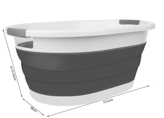 Bowl - foldable laundry basket-2