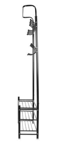 Clothes hanger - stand with shoe shelf 15744-6