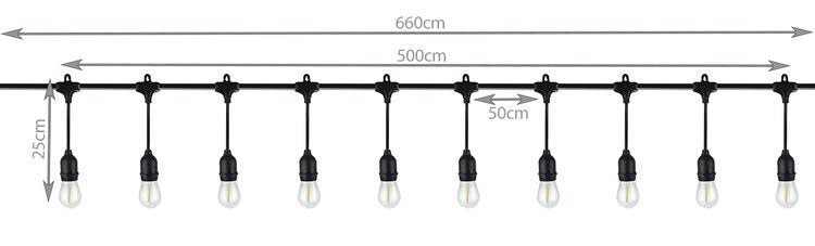 Hanging garden garland 5m 24V IP44-2