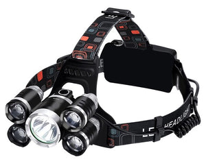 Headlamp 5 x LED T6 CREE-1