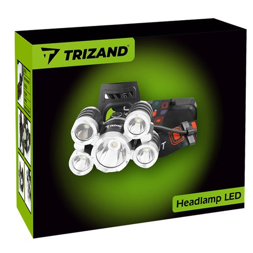 Headlamp 5 x LED T6 CREE-2