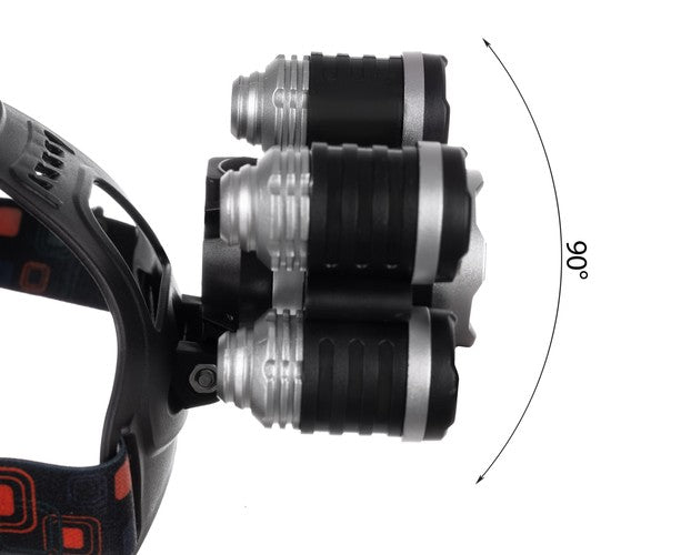 Headlamp 5 x LED T6 CREE-5