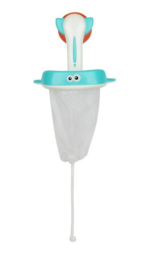 Bath toys with a strainer-1