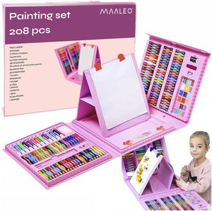 Painting set 208 pieces in a suitcase Maaleo 5900779939882