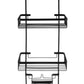 Hanging shower shelf - black-5