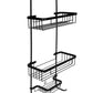 Hanging shower shelf - black-7