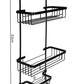 Hanging shower shelf - black-2