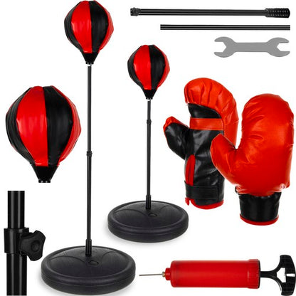 Boxing set - pear + gloves ZB16953 Kruzzel 5900779939578