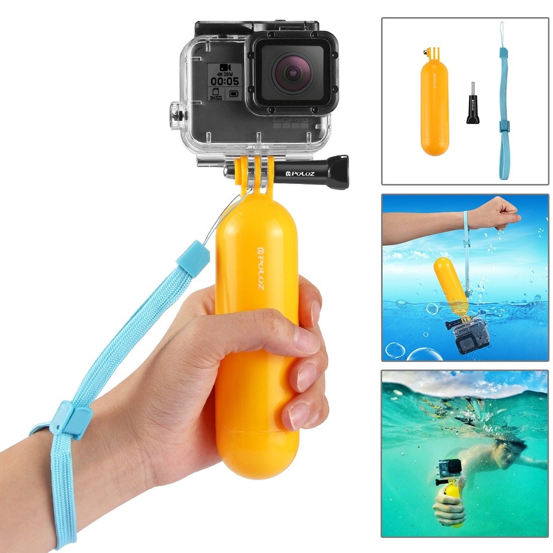 Set of 53 Puluz accessories for sports cameras PKT16