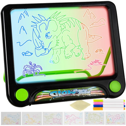 Light drawing board - dinosaurs Kruzzel 5900779939530