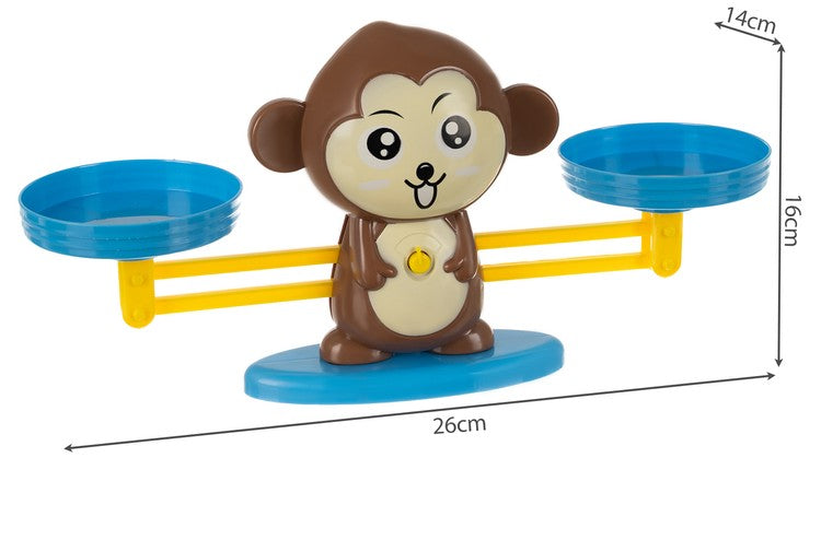 Educational game monkey - scale scale-10