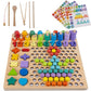 Wooden puzzle - beads DU17252-9