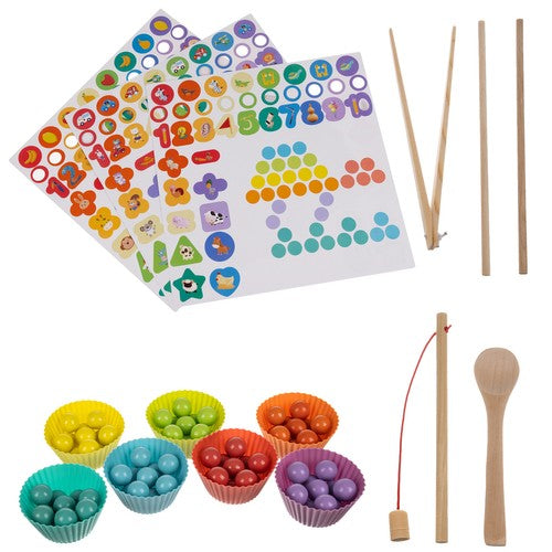 Wooden puzzle - beads DU17252-14