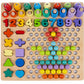 Wooden puzzle - beads DU17252-2