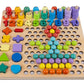 Wooden puzzle - beads DU17252-3