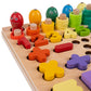 Wooden puzzle - beads DU17252-6