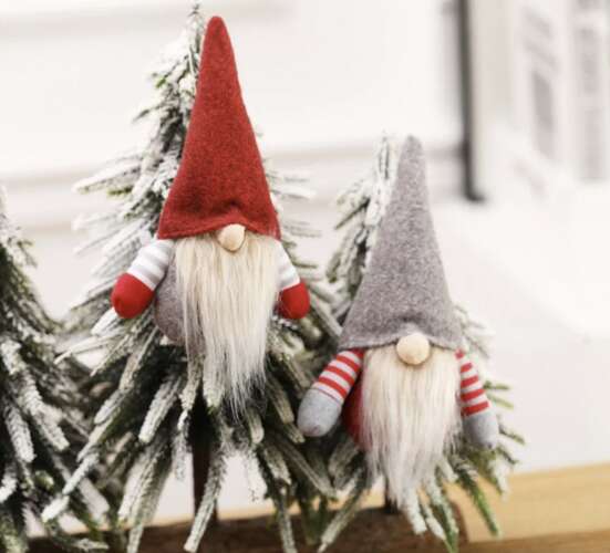 Standing gnome - set of 2 pcs. S17238-8