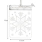 Stained glass LED 3D- snowflake-4