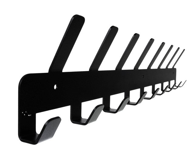 Wall hanger (17 hooks) - black-2