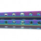 Butterfly knife for training - rainbow-1