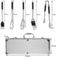 Barbecue utensils - set of 5 accessories + suitcase-10