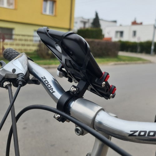 Bicycle phone holder with rubber band U18313-12