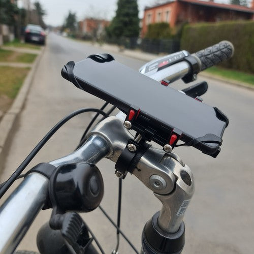 Bicycle phone holder with rubber band U18313-15