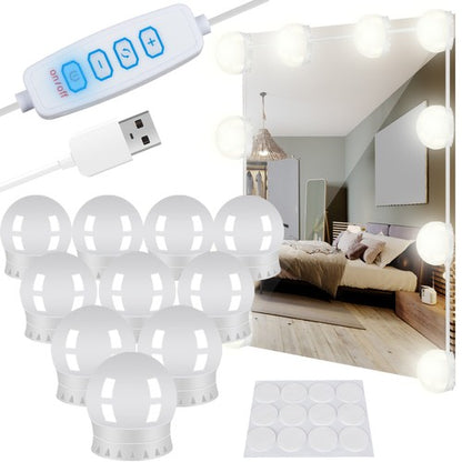 LED mirror/dressing table lights - 10 pcs. Izoxis 5900779940819