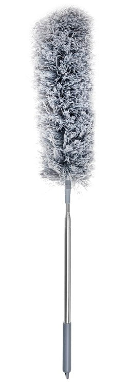 Telescopic dust brush with two attachments-14