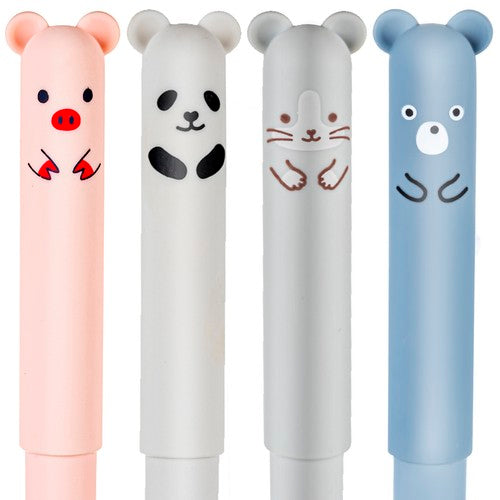 Erasable pen - animals 4 pcs.-2