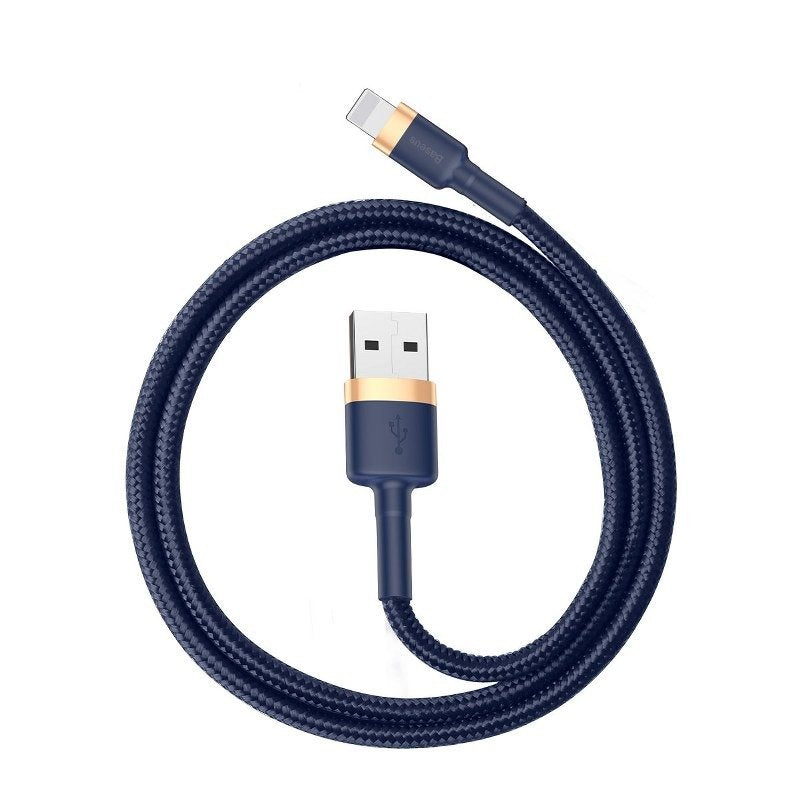 Baseus Cafule Lightning cable 1.5A 2m (Gold+Dark blue)