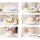 Rotating cake stand + 3 spatulas for cake decoration-12