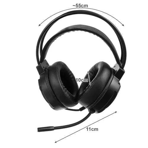 5.1 gaming headset with Dunmoon 19060 microphone-2