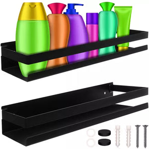 Ruhhy 19188 black bathroom shelf Ruhhy 5904463315198