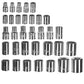 Socket wrench set - 40 pcs. Bigstreen 19168-9