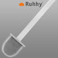 Silicone bathroom brush Ruhhy 19362-13