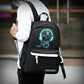 Kruzzel 19374 USB glowing backpack-4