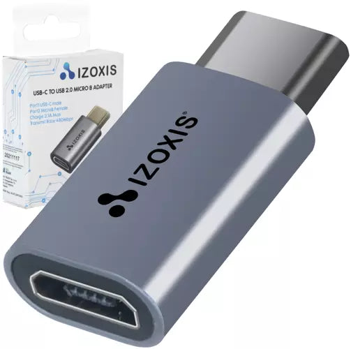 USB-C - USB micro B 2.0 adapter A18934 Izoxis 5904463314115