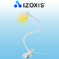 Desk lamp with clip - white Izoxis 19455-1