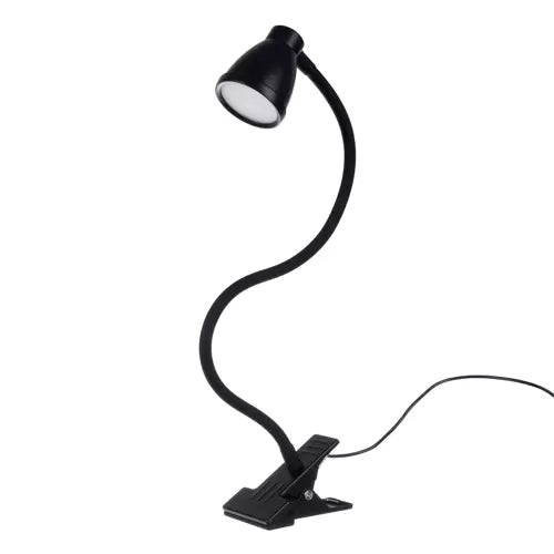 Desk lamp with clip - black Izoxis 19454-8