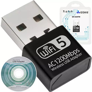 WIFI to USB adapter 1200Mbps Izoxis 19181 Izoxis 5904463314177